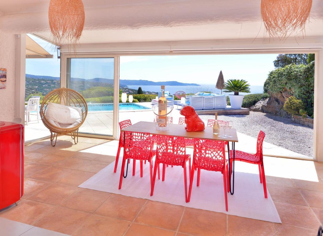 Villa Jucanos - Vue Mer Panoramique Golfe De St-Tropez كافالير سور مير المظهر الخارجي الصورة