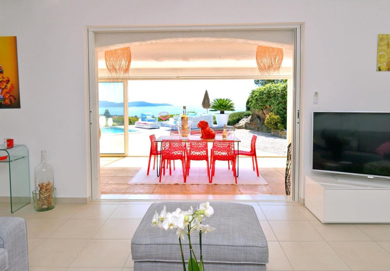 Villa Jucanos - Vue Mer Panoramique Golfe De St-Tropez كافالير سور مير المظهر الخارجي الصورة